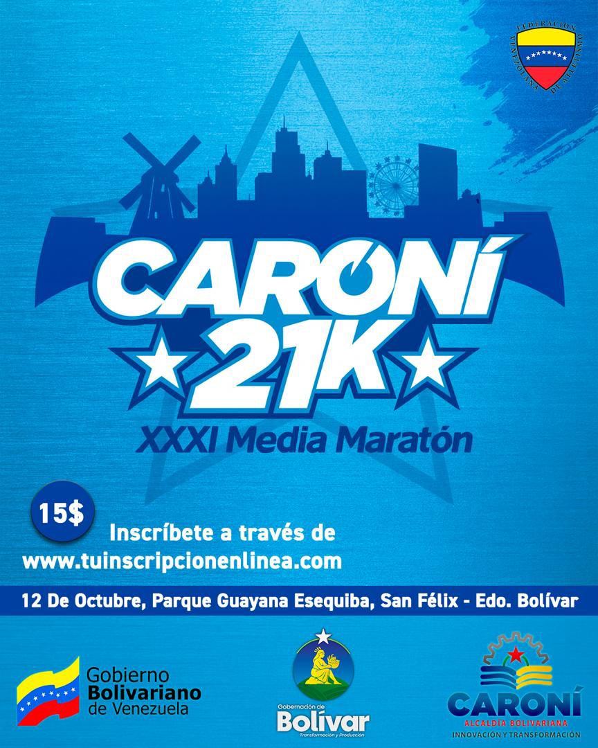 Media Maratón Caroní 2025