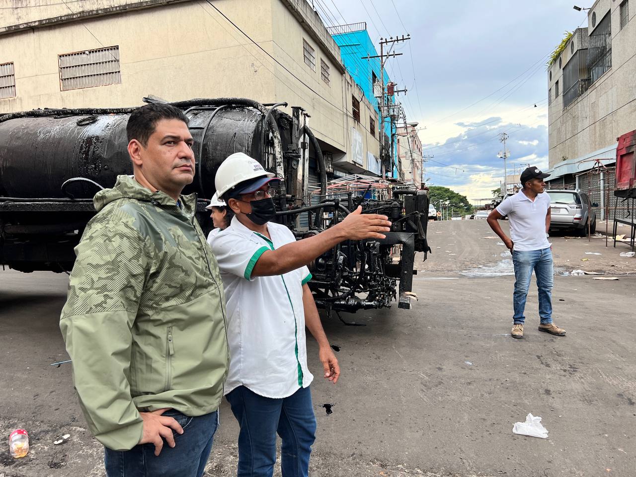 Plaza Bolívar de San Félix está siendo remodelada