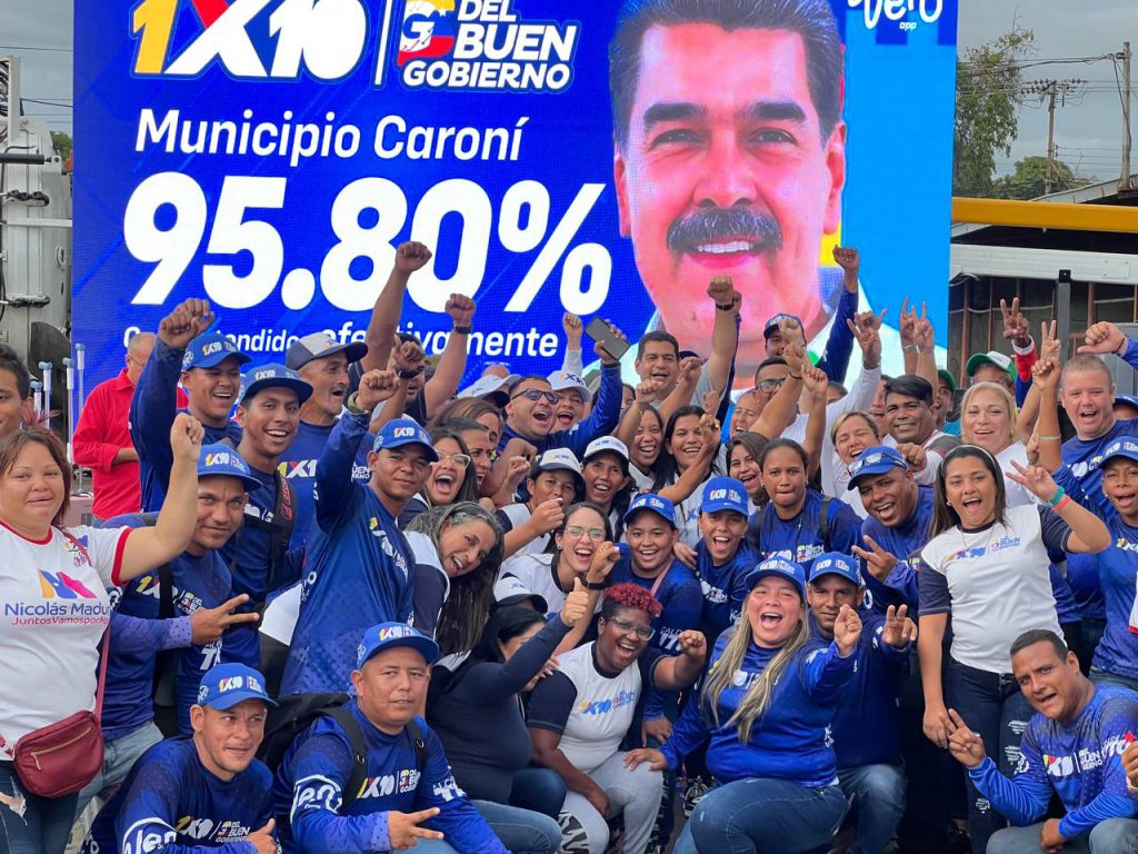 Alcaldía de Caroní superó meta del 1X10 del Buen Gobierno
