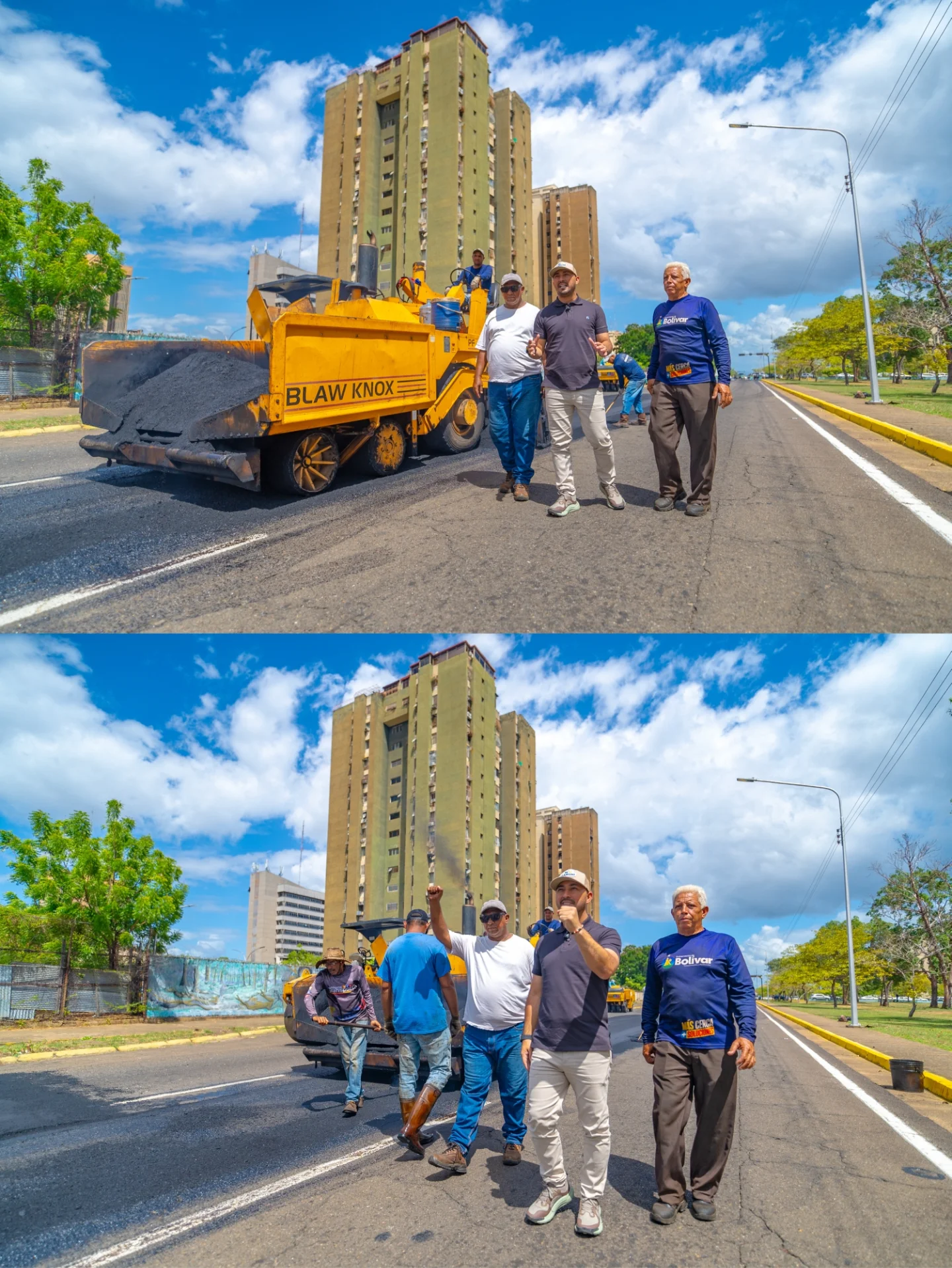 Seguimos firmes con el Plan de Asfaltado para la completa transformación de la vialidad en nuestro ...