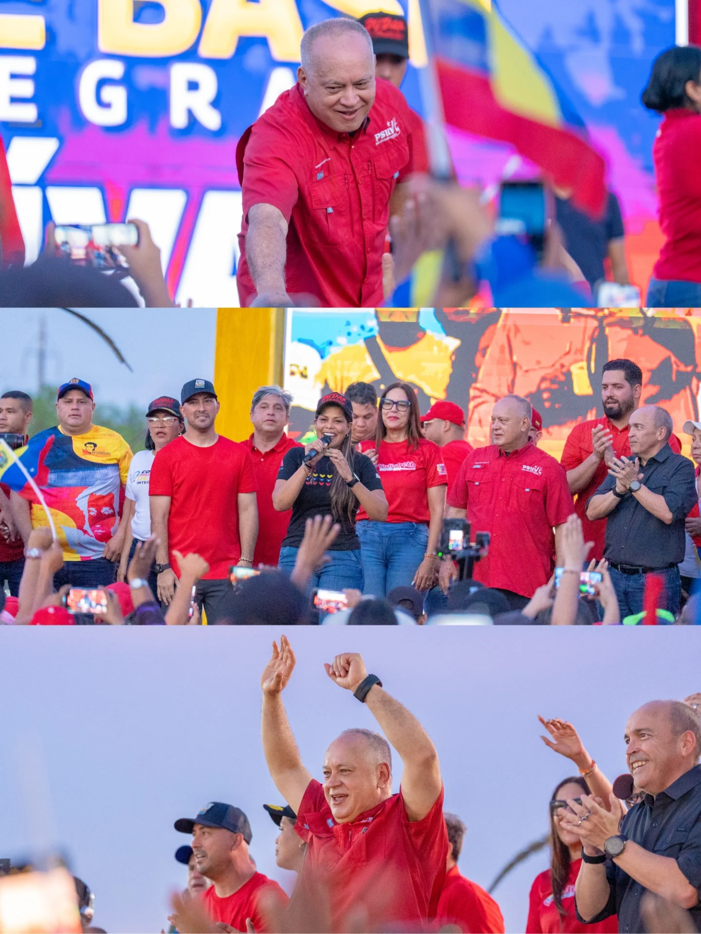 Lealtad y convicción victoriosa, el pueblo organizado es el soldado de la paz, ahora organizados en...