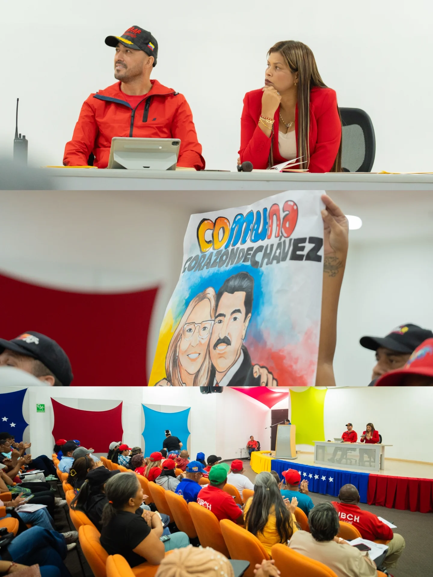 Sostuvimos un encuentro firme y consciente con las UBCH, el PSUV y los equipos parroquiales de Unare...