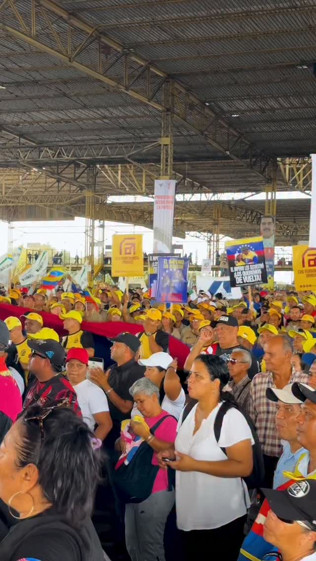 Cuando la Patria necesita firmeza, Guayana responde. Desde el corazón industrial del país, la clas...