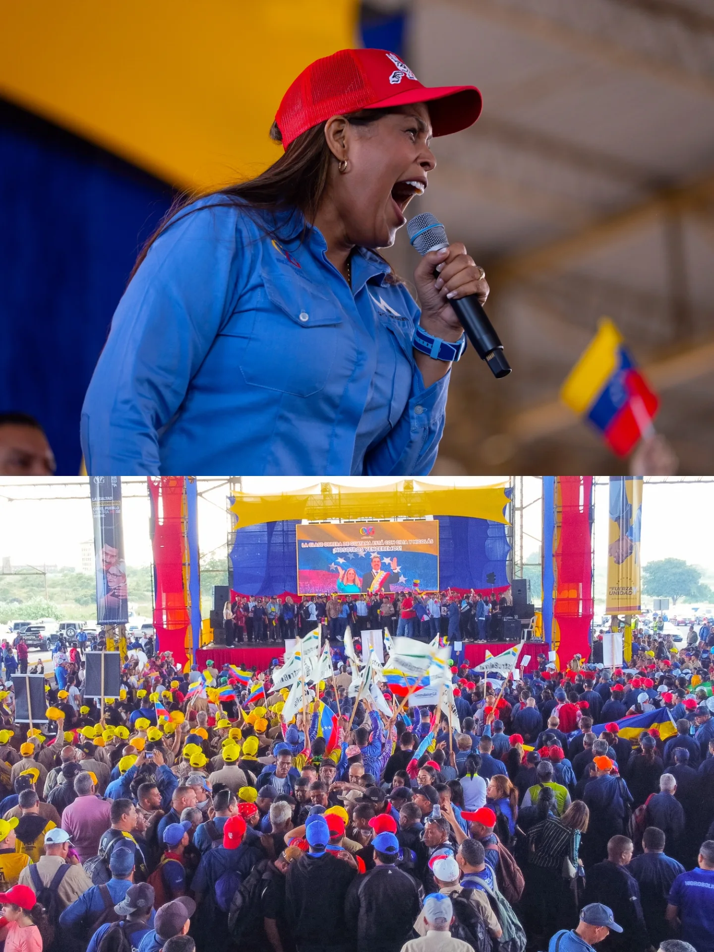 Desde el Portón III de Sidor, la clase obrera de Guayana se alzó en unidad, como un solo bloque de...