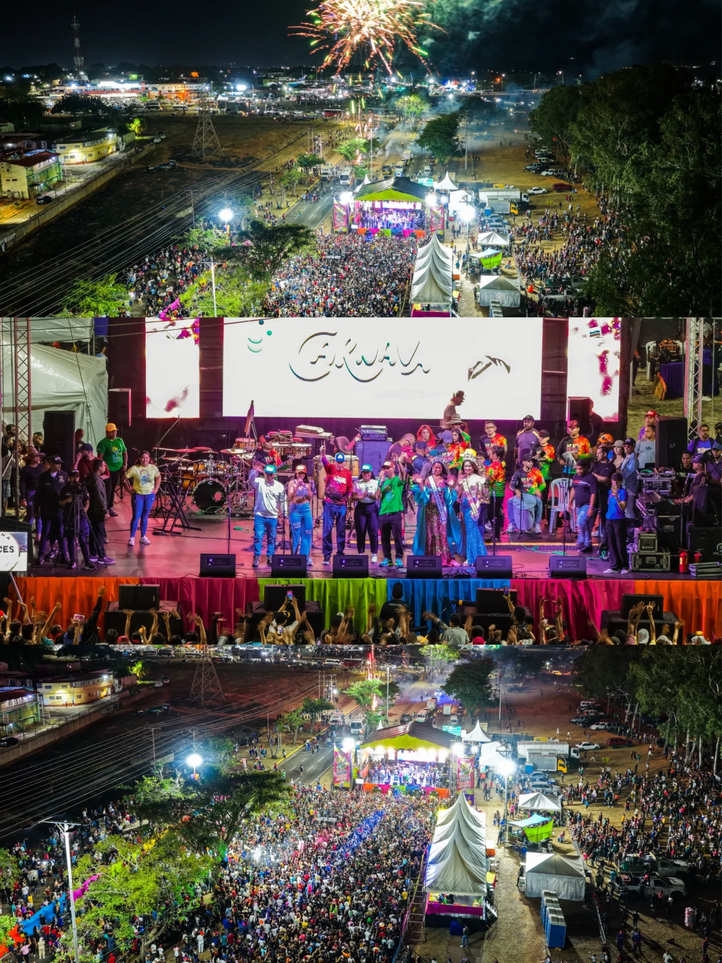 ¡La noche llegó, pero la música nunca se apagó! En La Gumilla, el corazón del pueblo sigue lati...