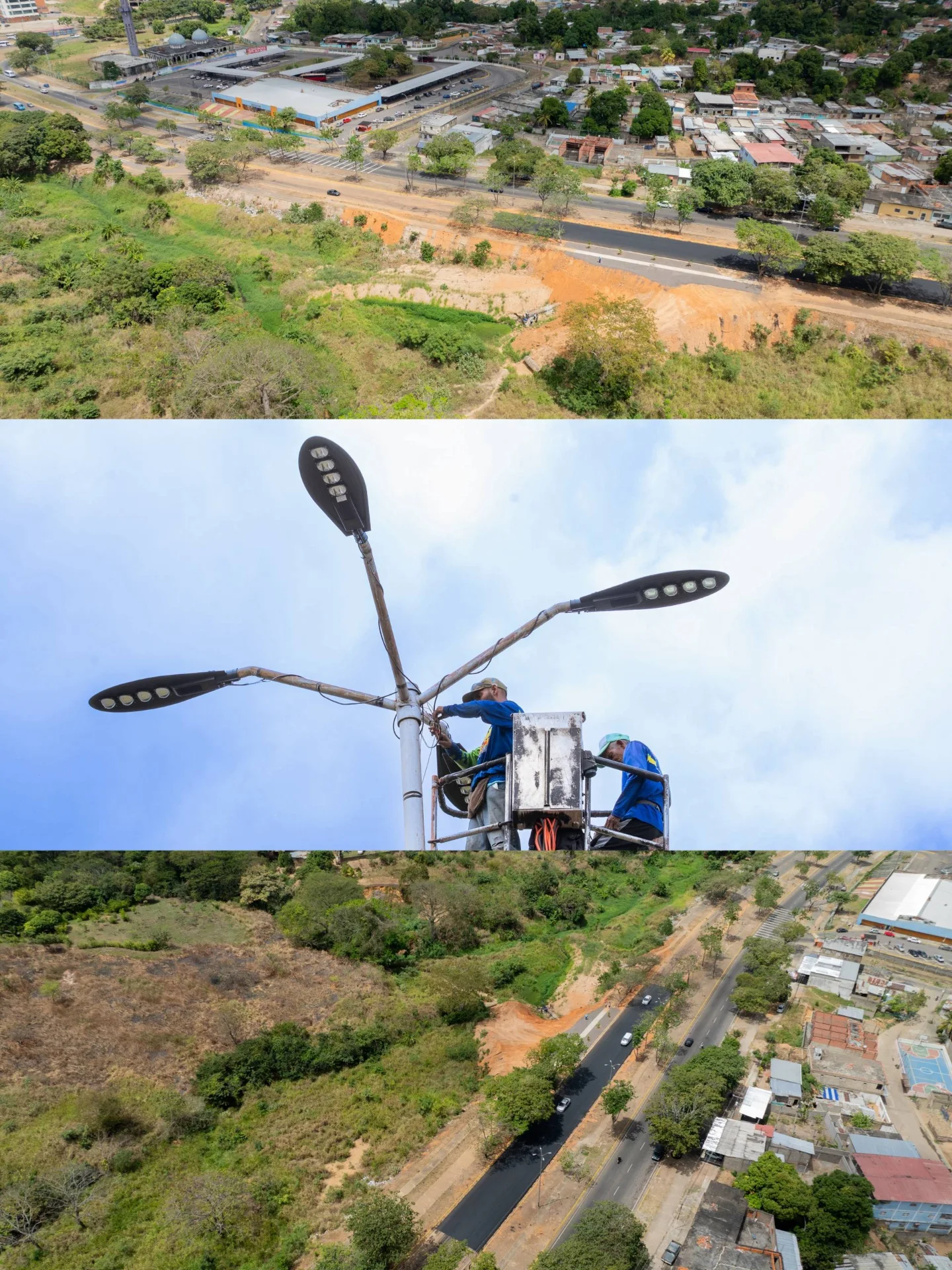 ¡Avanzamos en la transformación de Caroní! 

​Seguimos trabajando sin descanso:

📍En la Av. ...