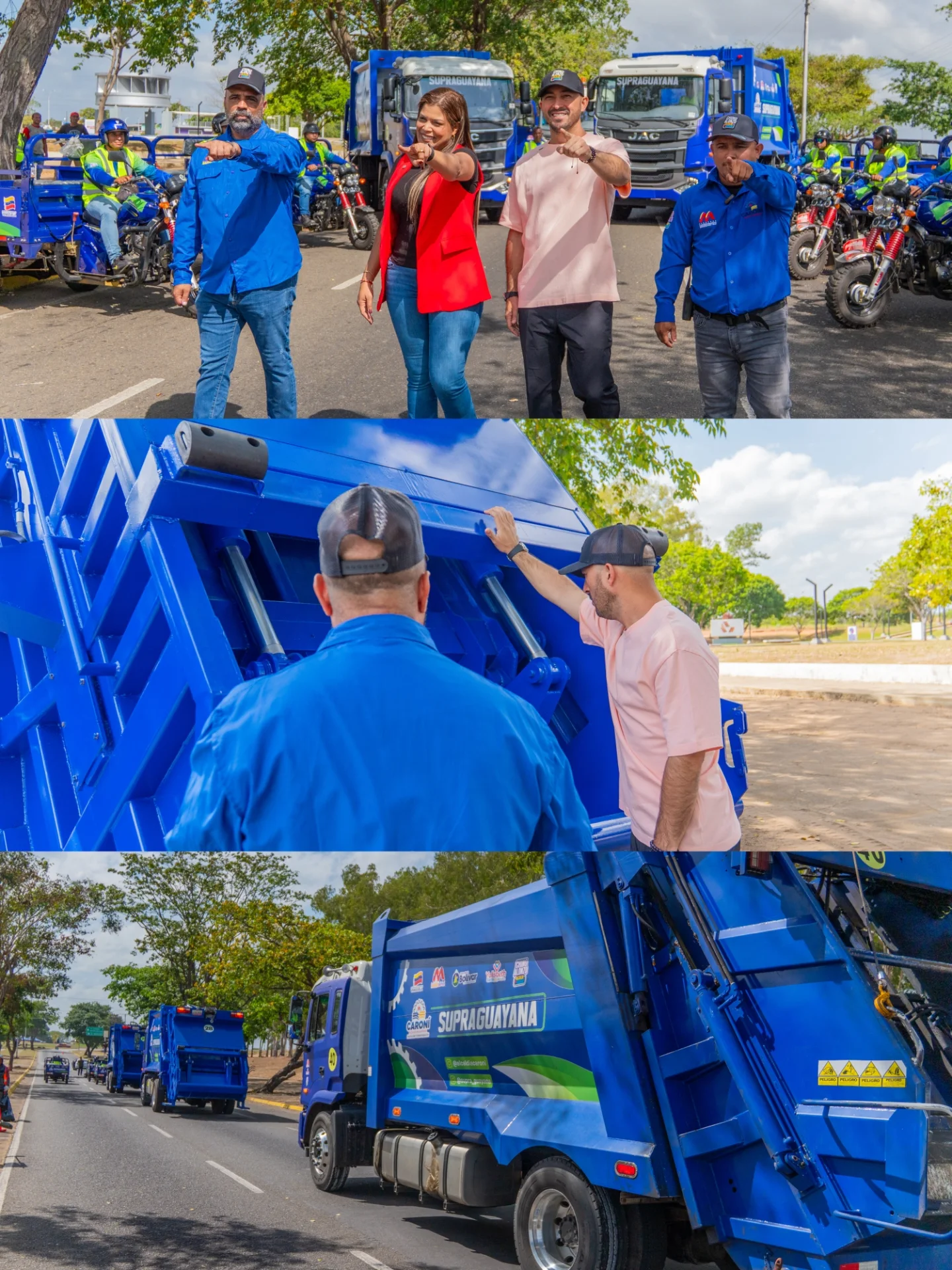 Inspeccionamos Av. Gumilla rumbo a nuestros Carnavales Viva Venezuela 2026

Entregamos compactadoras...