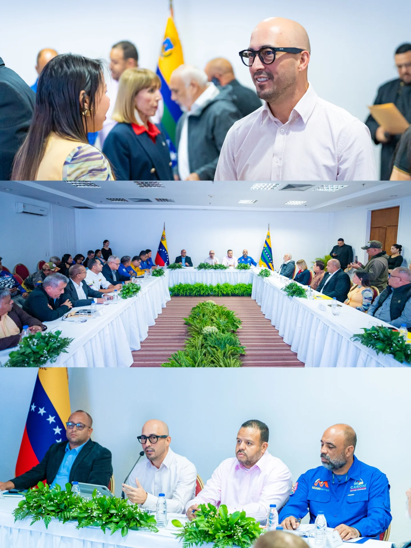 Hoy me reuní con nuestras cámaras de comercio, asociaciones e industrias porque gobernar es servir...