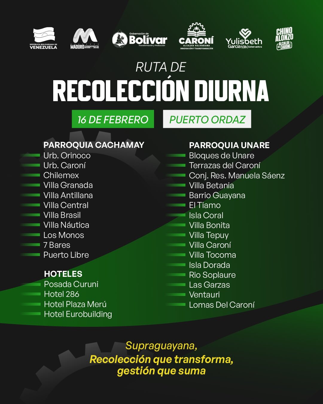 🎉 Carnavales 2026 con compromiso real 💪 

Mientras tú disfrutas la fiesta, nosotros no paramo...