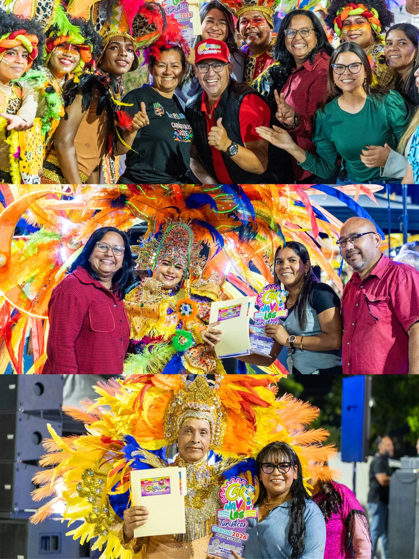 Hoy celebramos el talento y la entrega de cada cultor y hacedor del carnaval. Premiar su esfuerzo es...