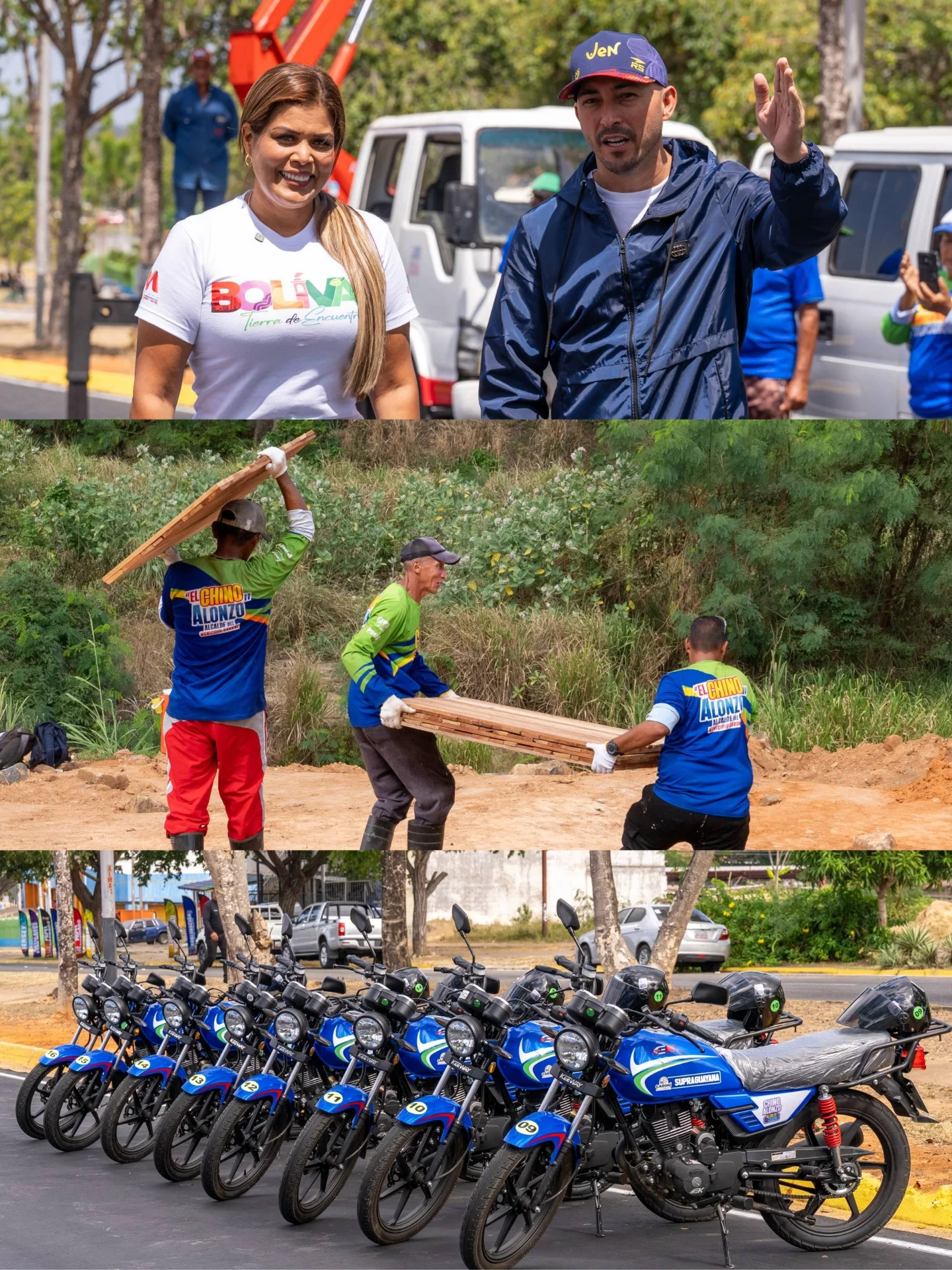 ​¿Vieron cómo está quedando la Av. Gumilla? 

​Estamos en la calle, supervisando cada detalle...