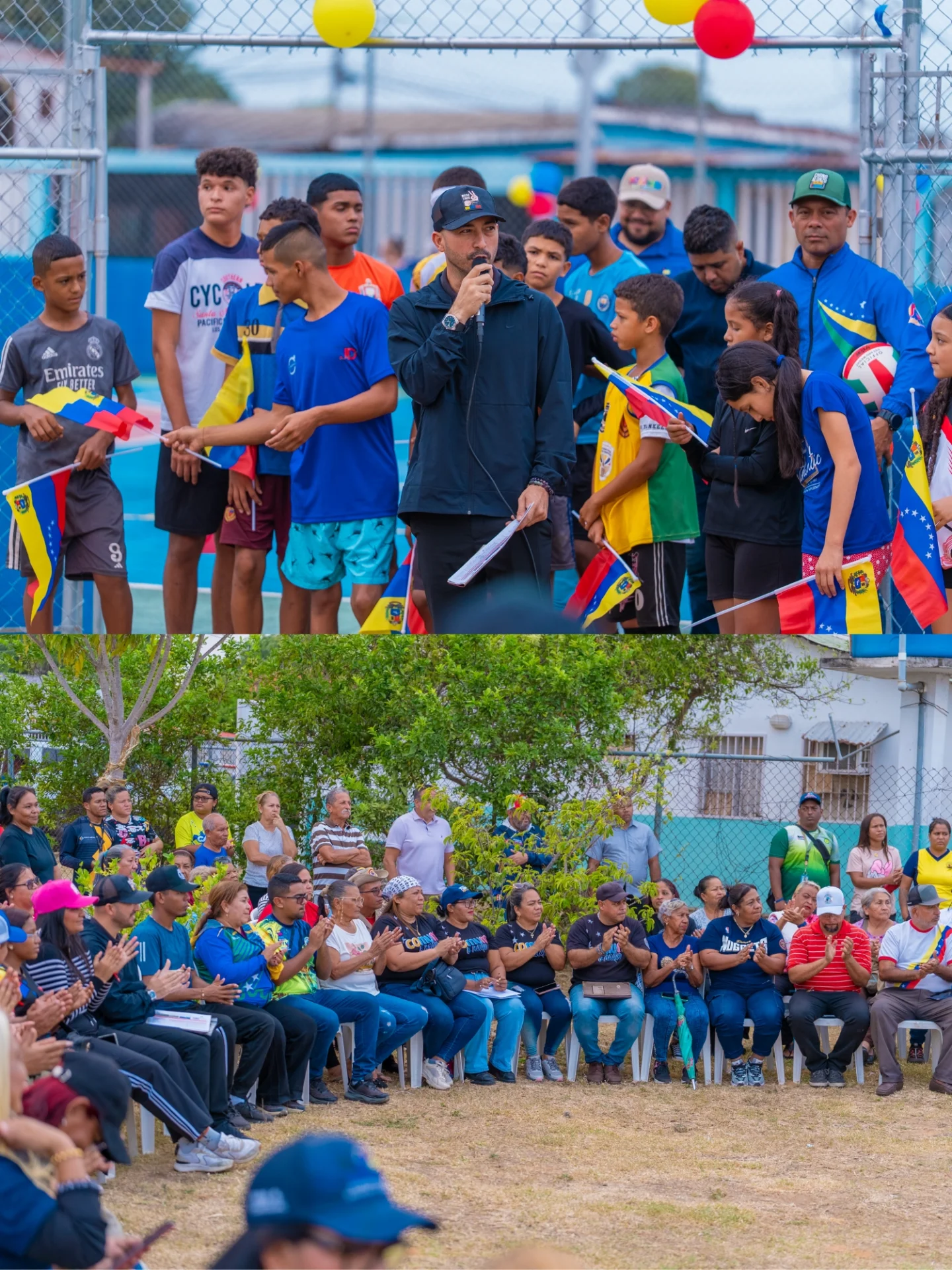¡Tarde de deporte y alegría con los chamos en la cancha José Leiva! 

​Este espacio, nacido de ...
