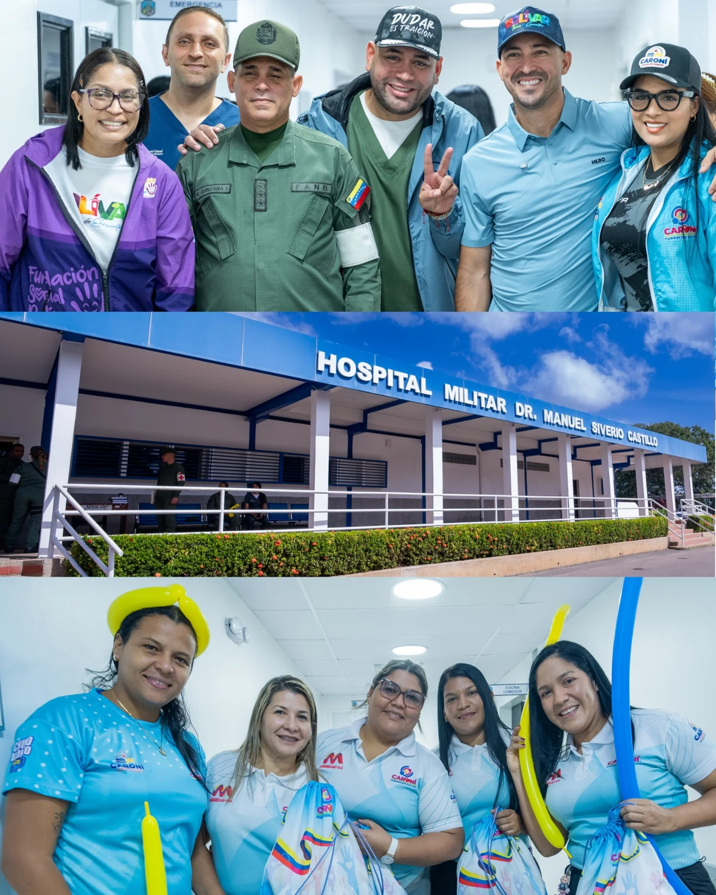 Hoy la Fundación Social Caroní de la mano de la Fundación Social Bolívar inició la Primera Jorn...