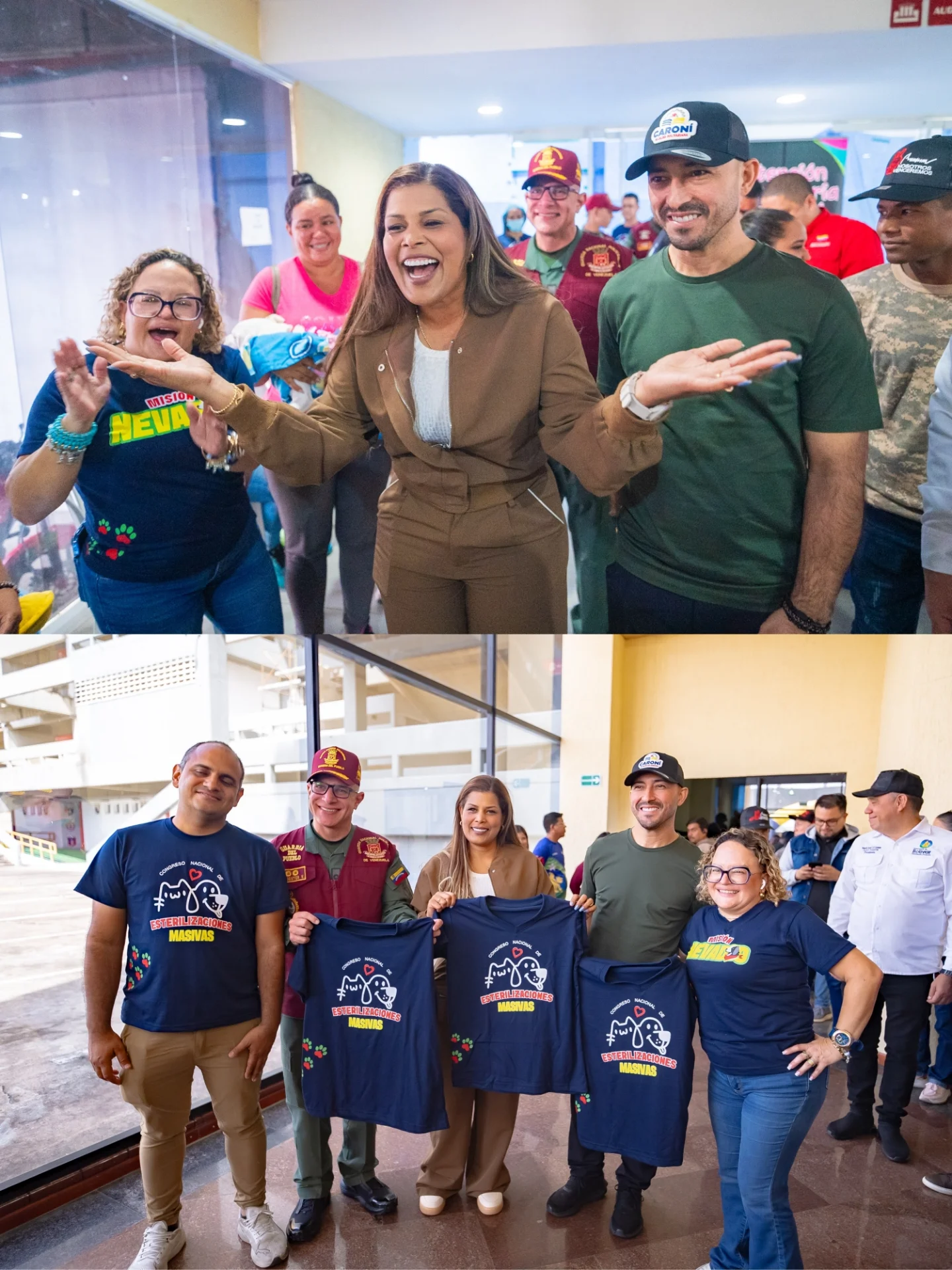 Nuestra capacidad de amar es infinita, con alegría acompañamos a nuestra gobernadora Yulisbeth Gar...