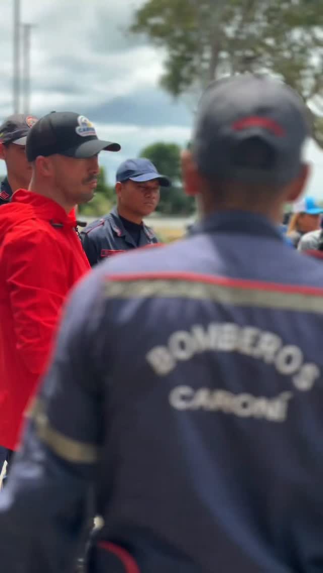 Desde la sede de nuestros valientes Bomberos de Caroní en San Félix, iniciamos una transformación...