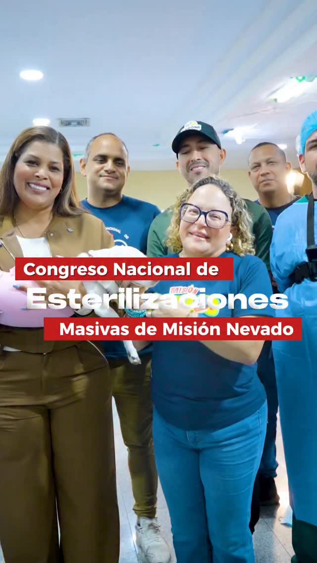 Acompañamos a la Misión Nevado en esta mega jornada desde el CTE Cachamay. 

✅​+200 animales a...