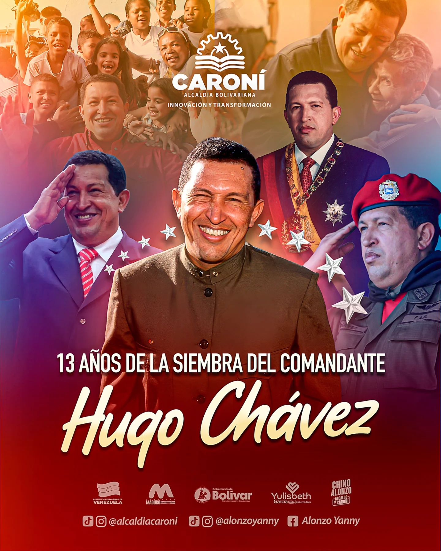 13 años de un amor que se hizo pueblo.

​Hoy no conmemoramos una ausencia, sino una presencia que...