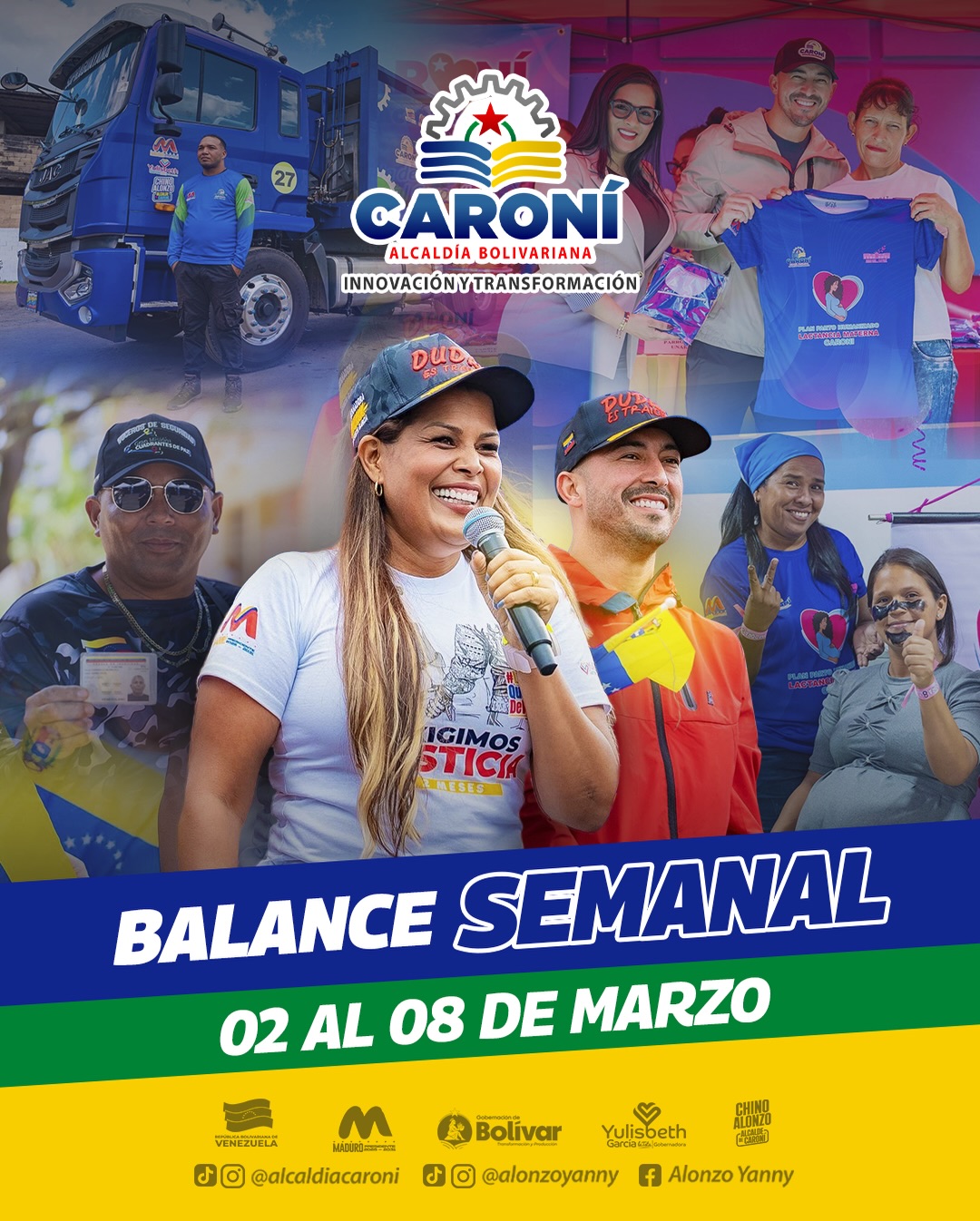 Seguimos avanzando con compromiso y trabajo constante por la transformación de Caroní, junto al pr...