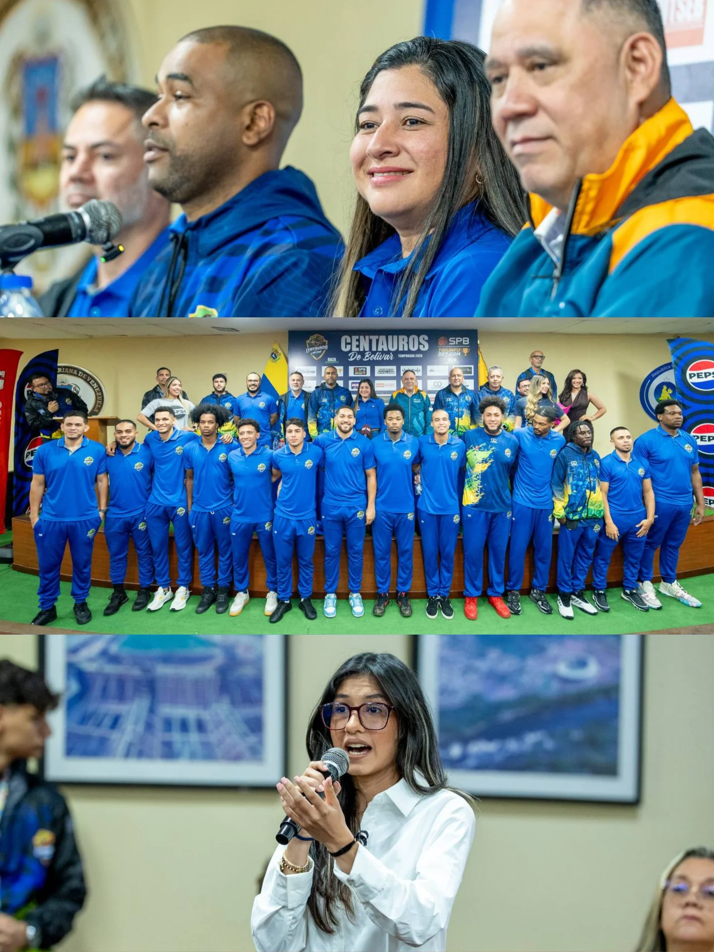 ¡El baloncesto regresó a casa! 

Hoy fue la presentación oficial de Centauros de Bolívar, un equ...