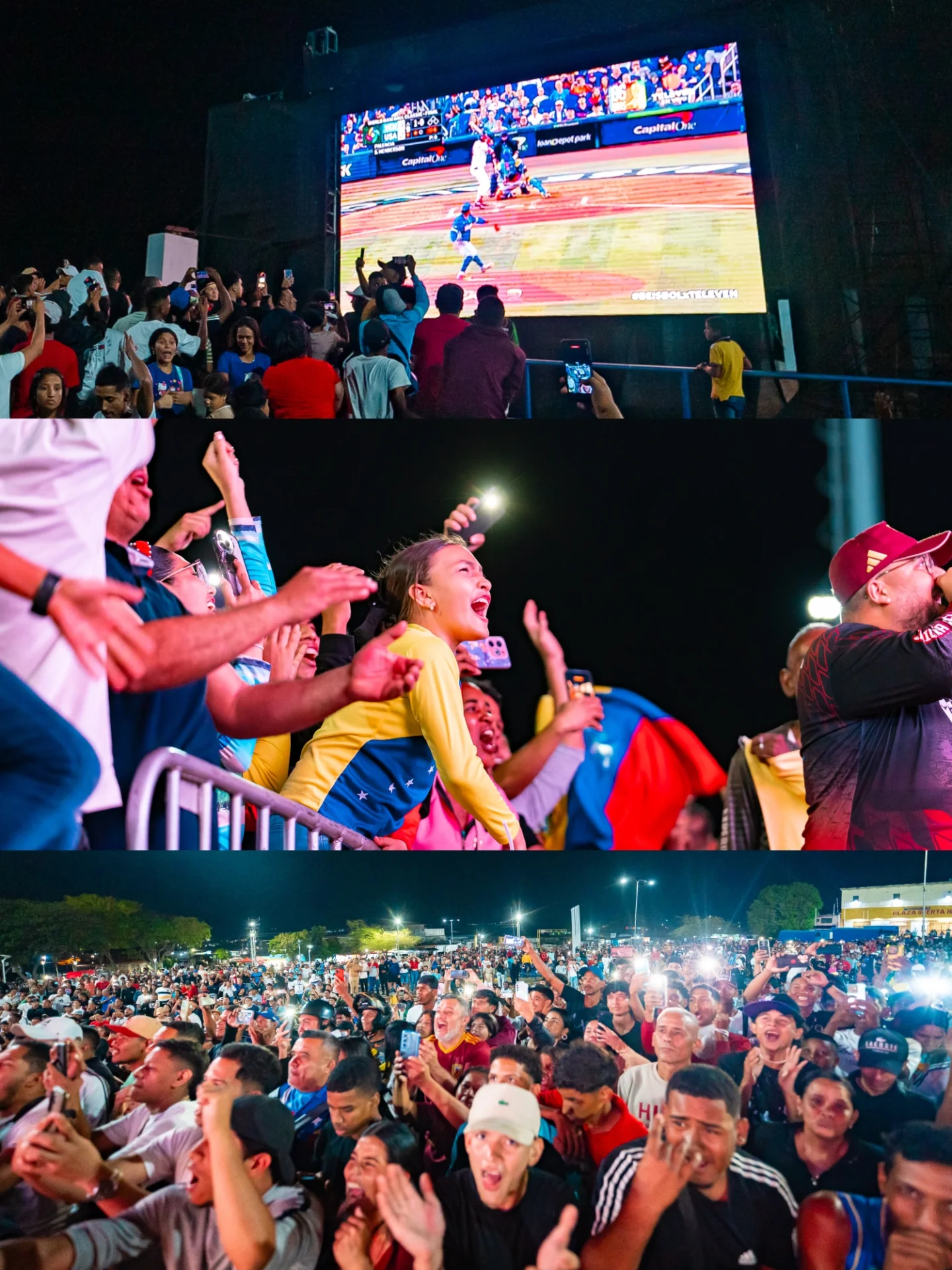 En familia y frente a la pantalla gigante, en el Cerro El Gallo celebramos con nuestro pueblo el pri...