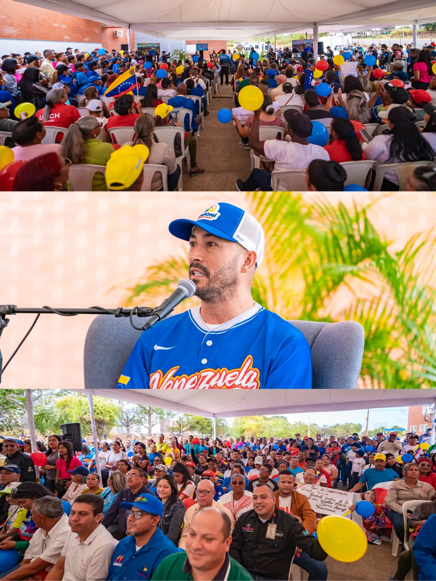 ¡Qué alegría compartir con nuestra gente y nuestra querida gobernadora Yulisbeth García en "Por ...