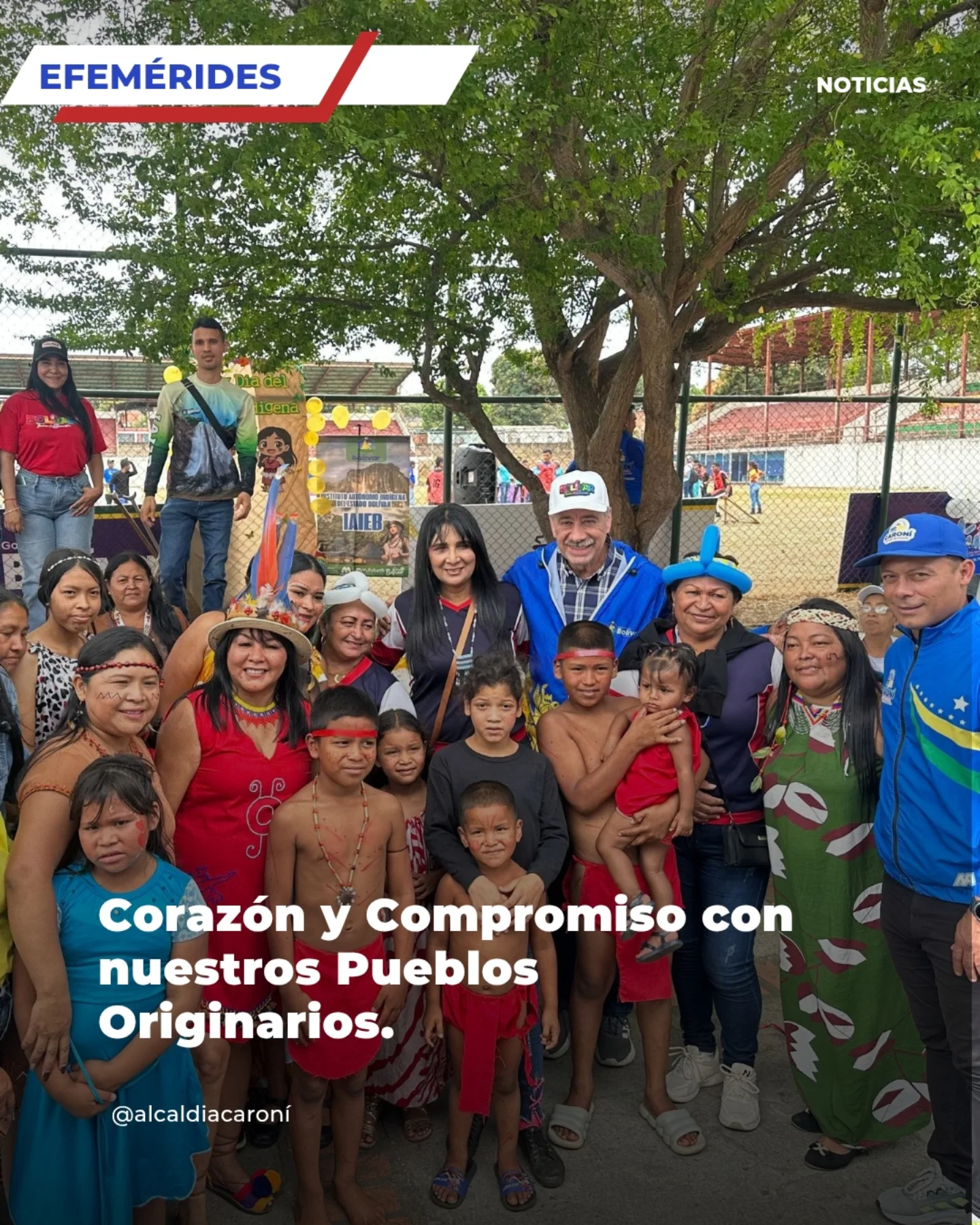 Un día para honrar nuestras raíces, en el Polideportivo El Gallo se llenó de sonrisas, color y tr...
