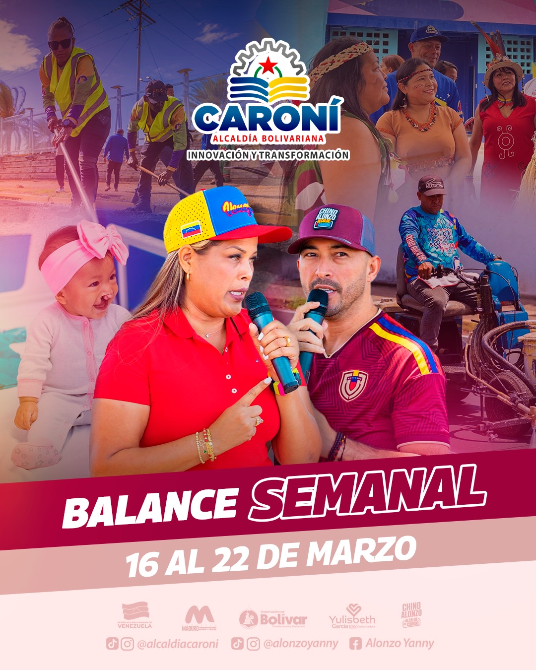 Estamos desplegados en las calles de Caroní, avanzando con trabajos de asfaltado que mejoran la via...