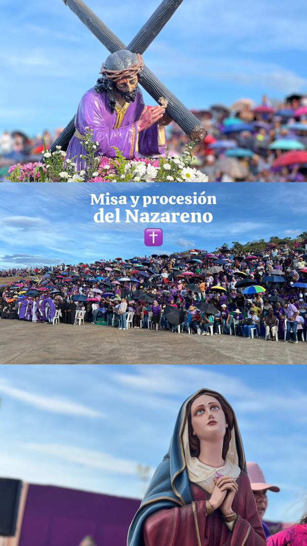 La devoción y la esperanza se encontraron en San Félix, donde el emblemático Cerro El Gallo se ti...