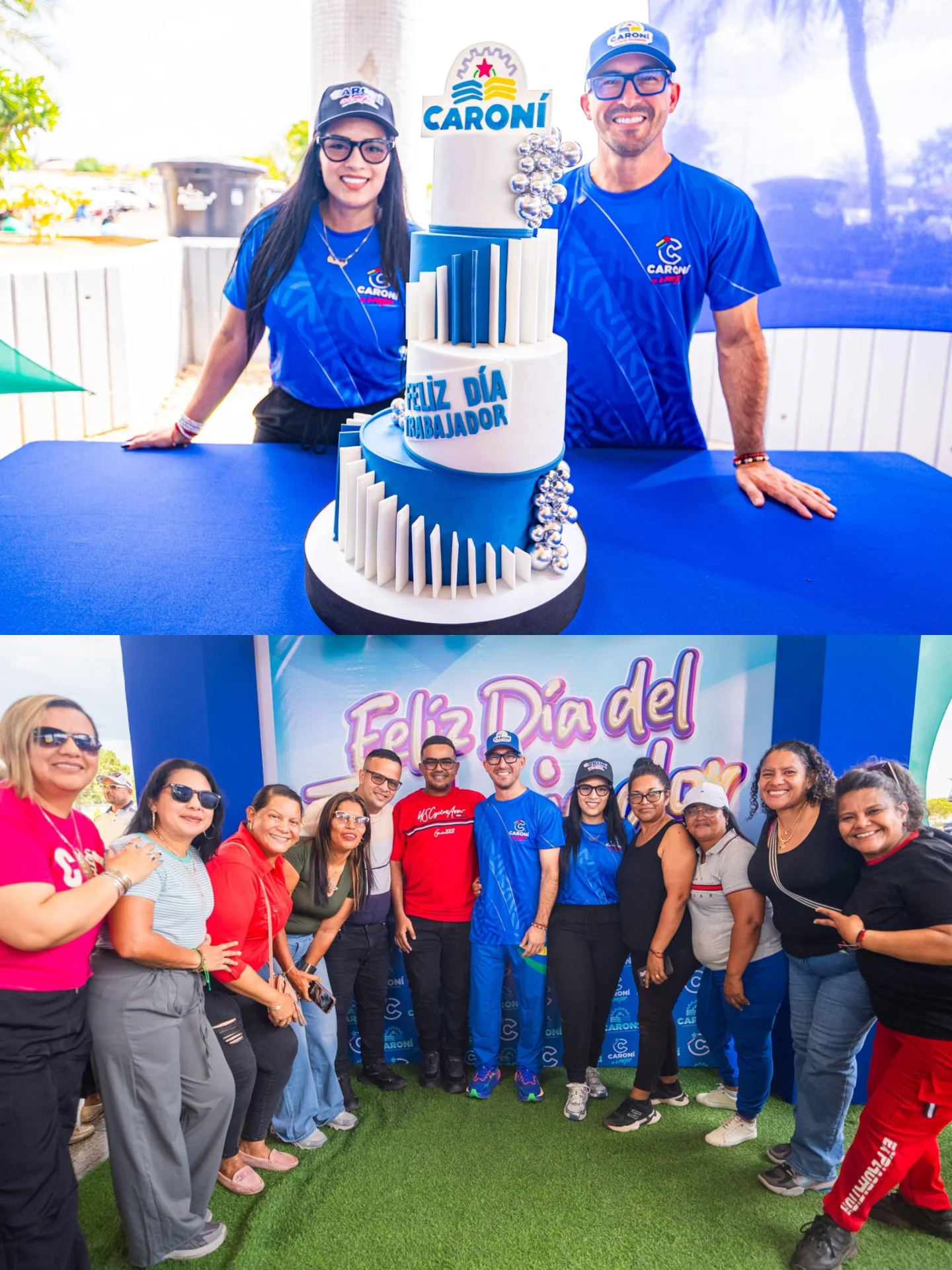 Hoy la fiesta es para ustedes. Estamos compartiendo y celebrando con nuestra gran familia de la Alca...
