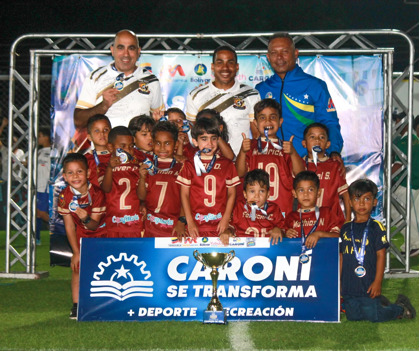 Culmina la Copa Juventud Alcaldía de Caroní, un exito de Masificación y desarrollo deportivo.

Gr...