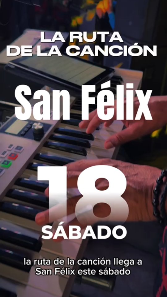 ¡La Ruta de la Canción llega a Caroní!

​Este sábado 18 de abril, la Concha Acústica de nuest...