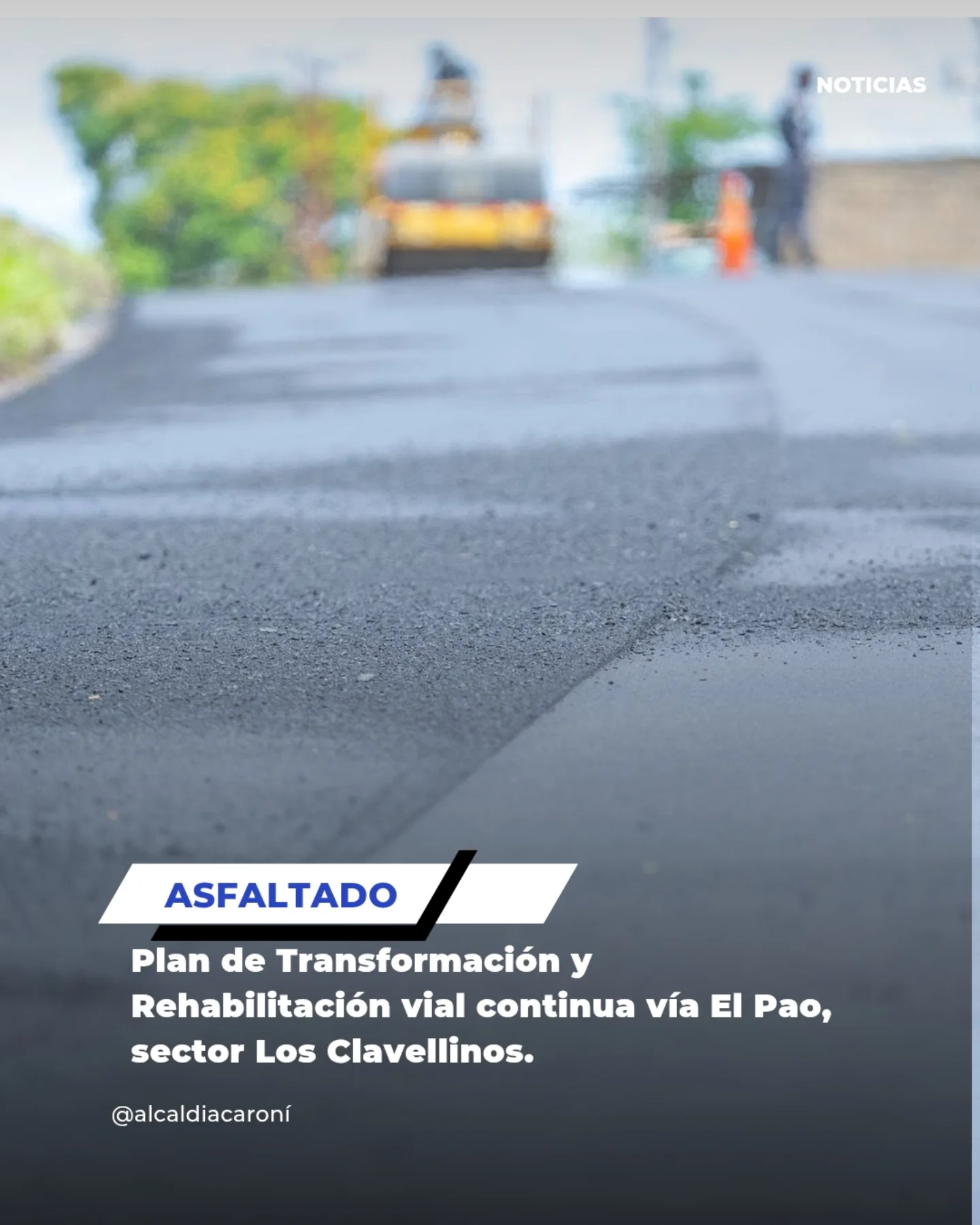 ​El Plan de Transformación Vial llega con fuerza a la vía El Pao. Con el respaldo de la presiden...