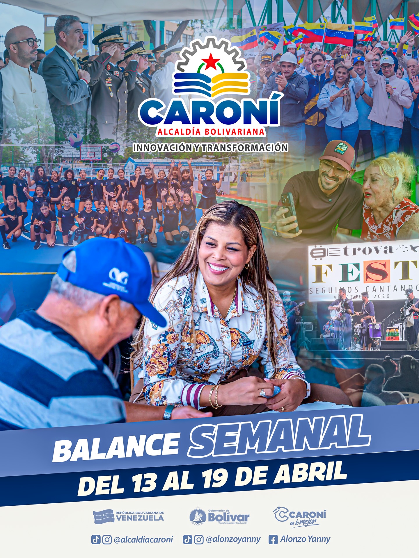 ¡Junto al pueblo nada es imposible!

De la mano de nuestra presidenta encargada Delcy Rodríguez y ...