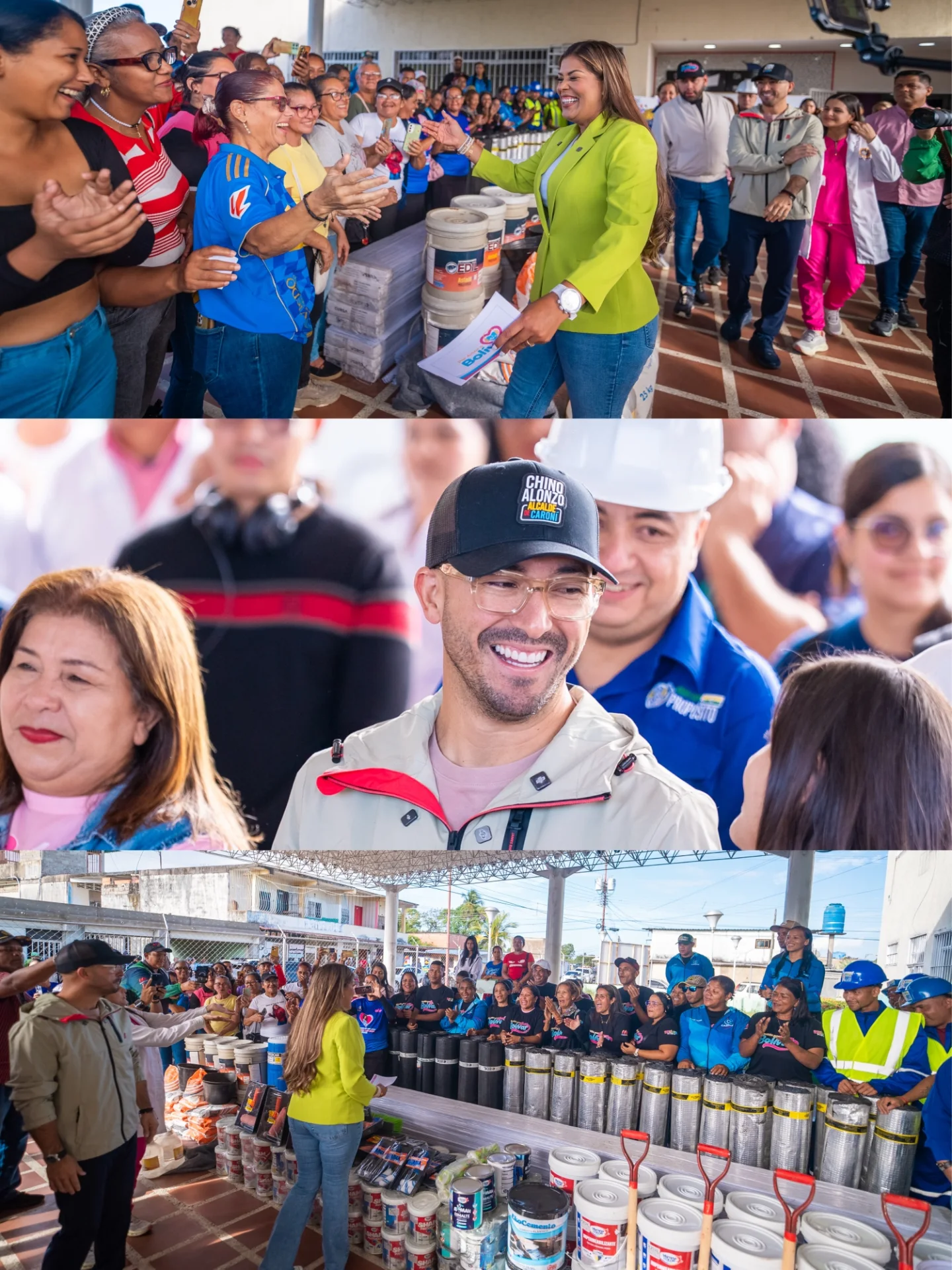 Iniciamos la semana con fuerza y trabajo, ​la rehabilitación de la Maternidad Negra Hipólita en ...