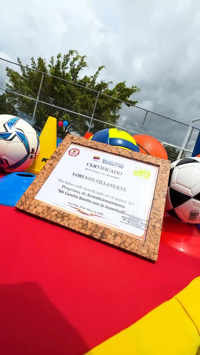 ¡La número 21 ya es una realidad! Qué emoción inaugurar la cancha “Lorenzo Villanueva” con e...