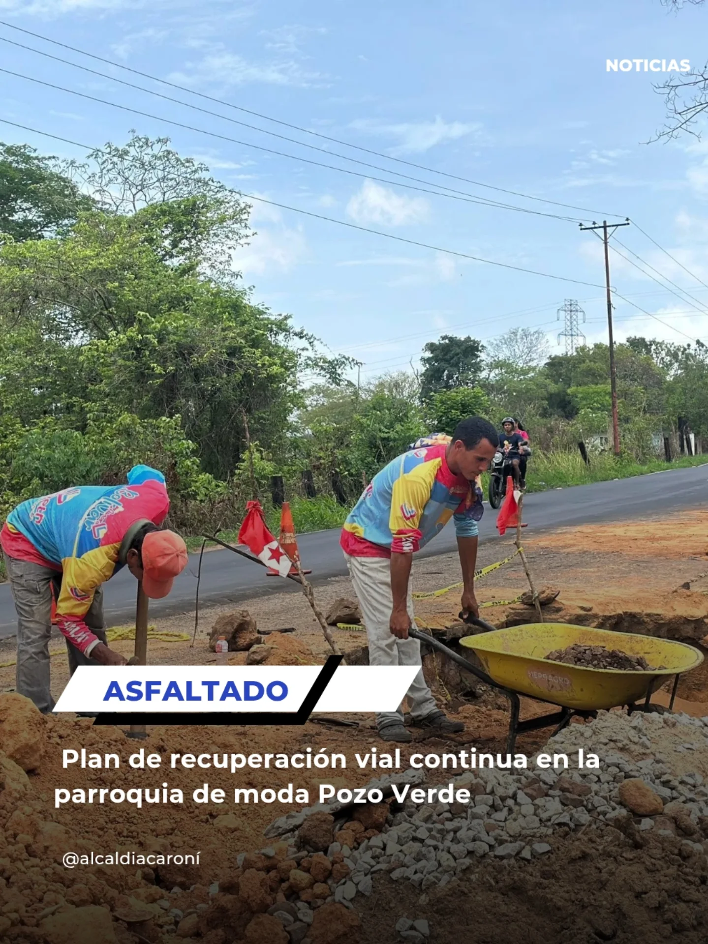 Seguimos transformando la vialidad en la parroquia de moda. Nuestras cuadrillas están desplegadas e...