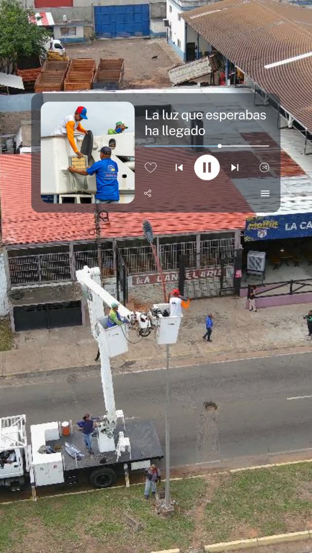 ¡El Plan de Embellecimiento sigue avanzando en la Av. Paseo Caroní! 

Estamos mejorando la ilumina...