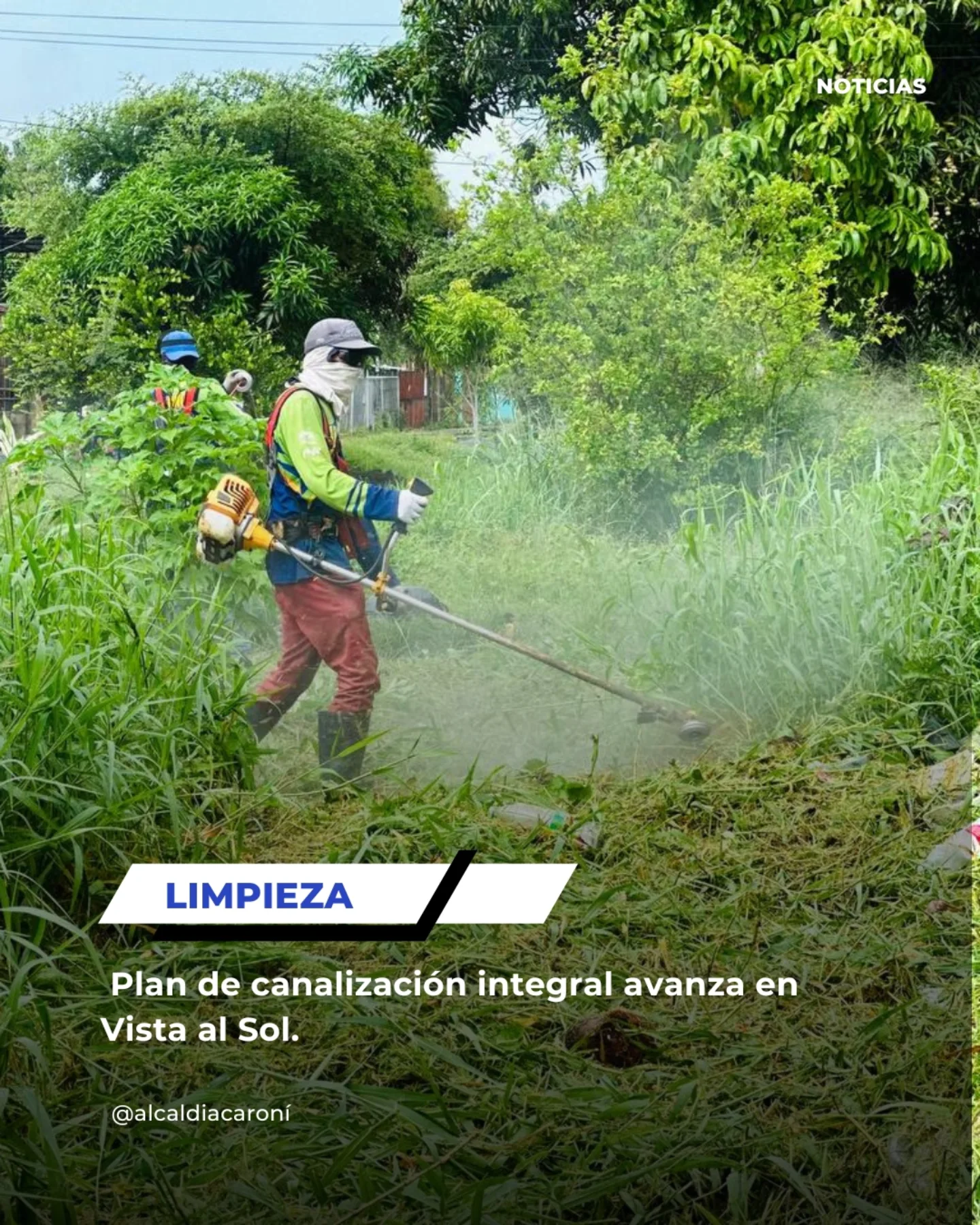 ¡Trabajo completo para nuestra gente! 

 El Plan de Canalización Integral avanza a paso firme en V...