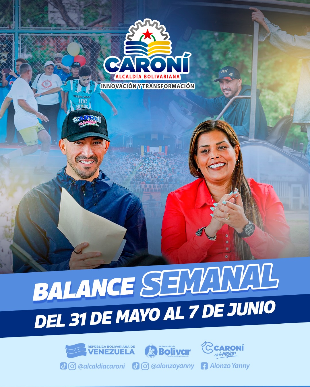 ​Esta semana multiplicamos el trabajo en la calle para consolidar la transformación de nuestro mu...