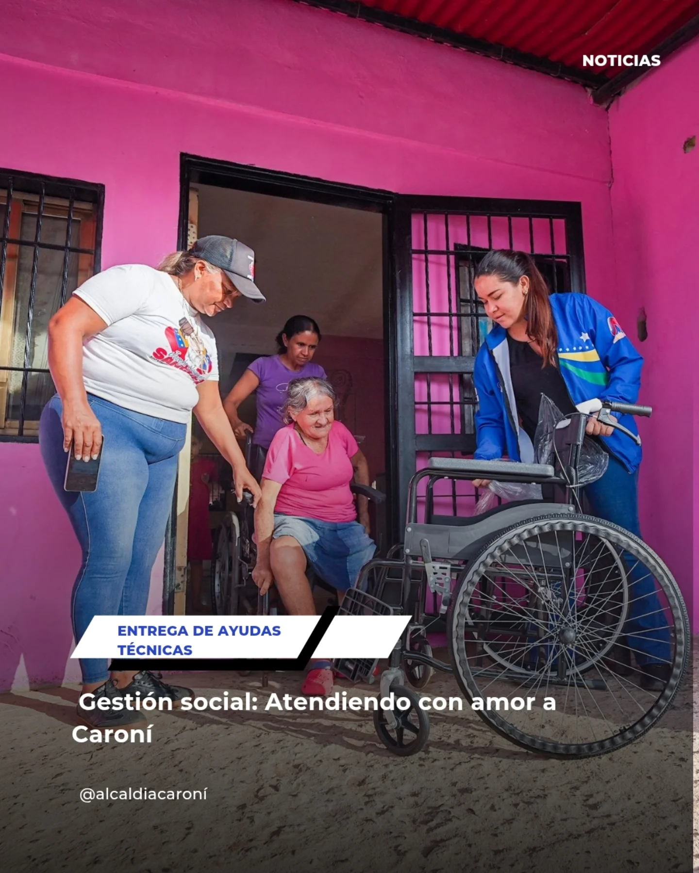 ¡Comprometidos con nuestra gente! 

El equipo de Caroní se mantiene en la calle dando respuestas. ...