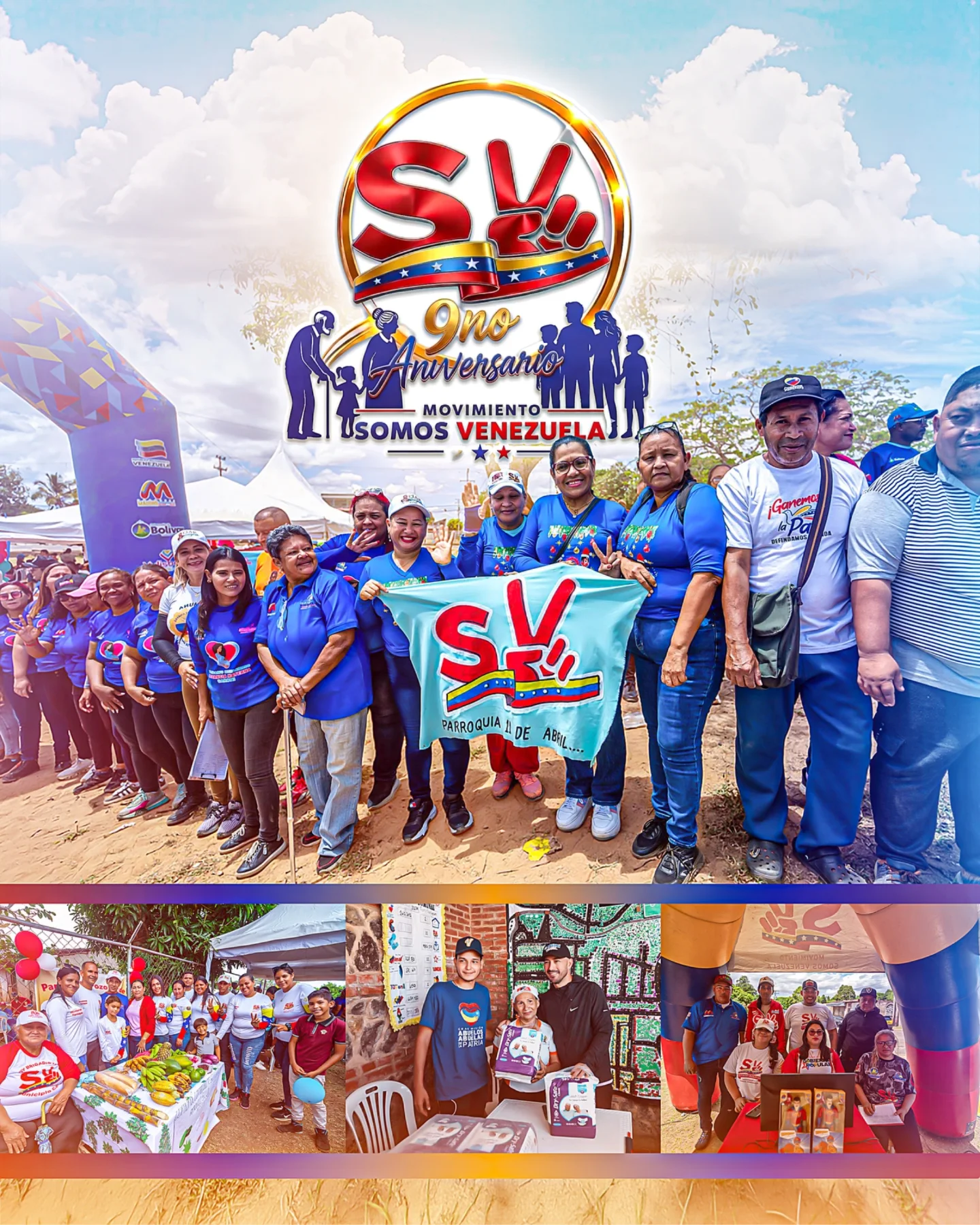 Celebrar un nuevo aniversario del Movimiento Somos Venezuela es aplaudir el alma misma del Sueño Bo...
