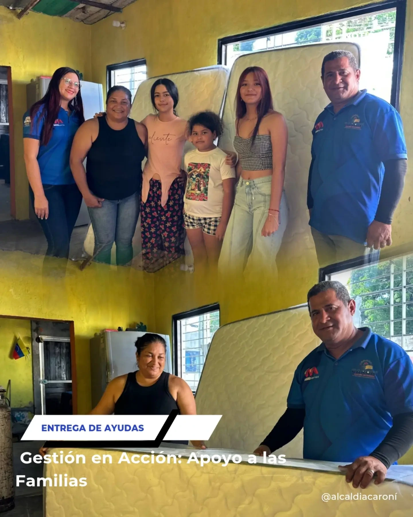 En la parroquia Chirica, cumplimos con el compromiso asumido con nuestra vecina Marlyn. Con mucha al...