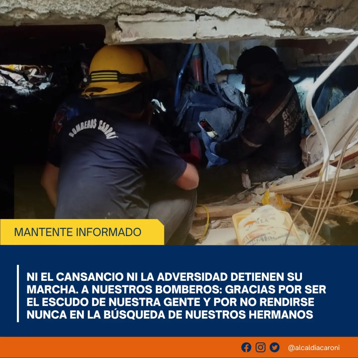 Venezuela es una sola familia y hoy nos movemos por un mismo propósito. 

​No hay obstáculo que ...