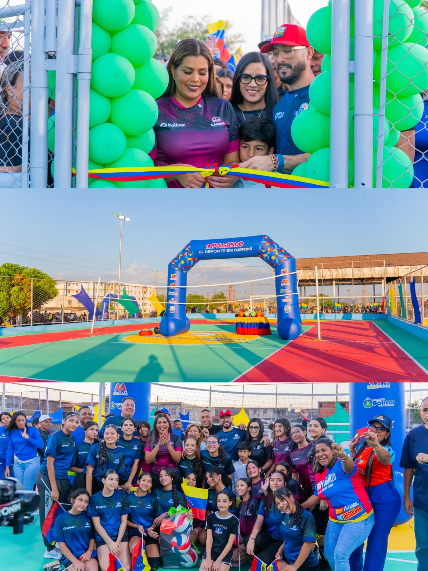 Inauguramos el Complejo Integral Caujaro en la parroquia Unare

¡Espacios recuperados para la vida,...