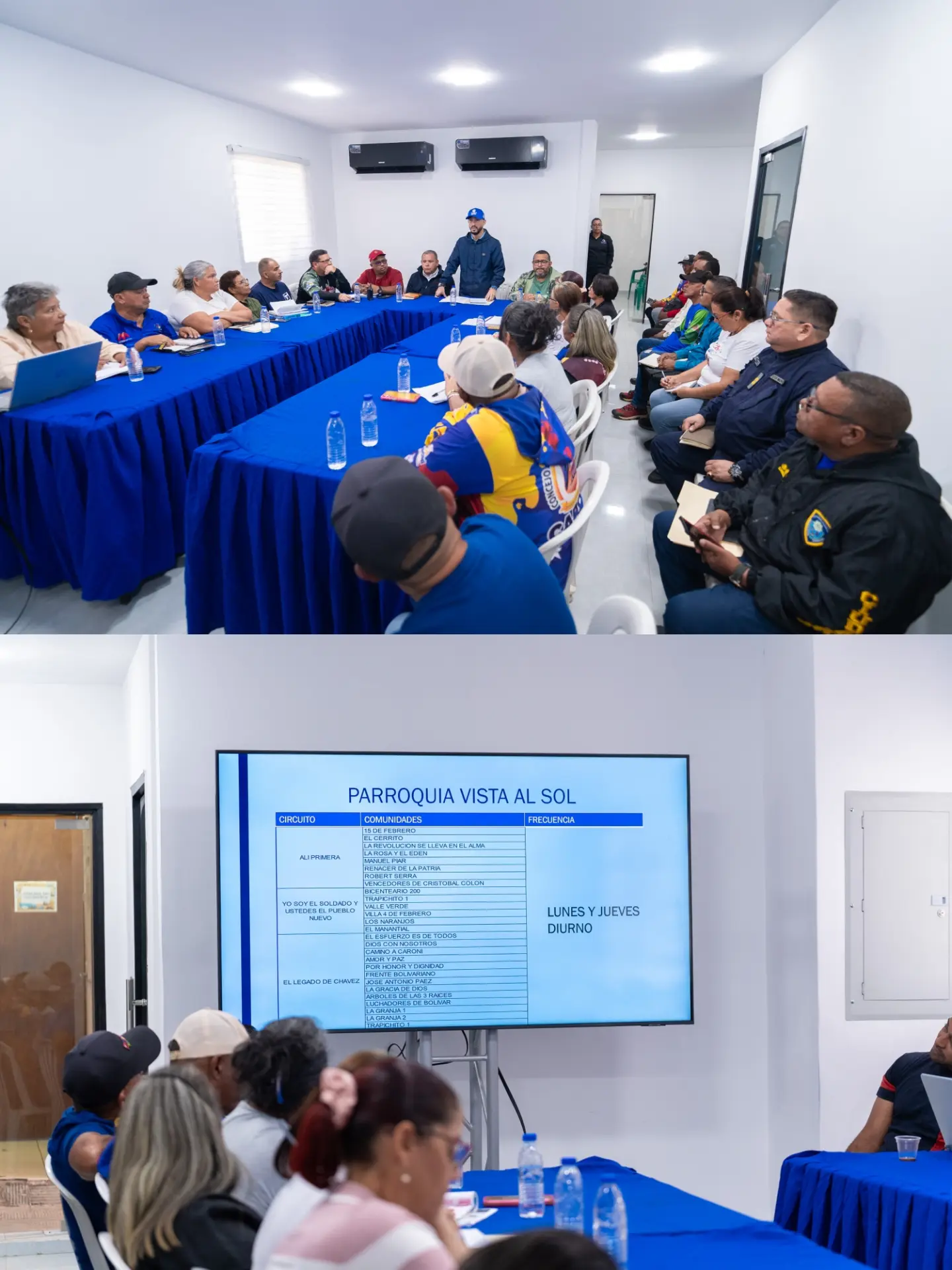 Instalamos nuestra mesa de trabajo y sala situacional del Plan de Acción Integral para la Recolecci...