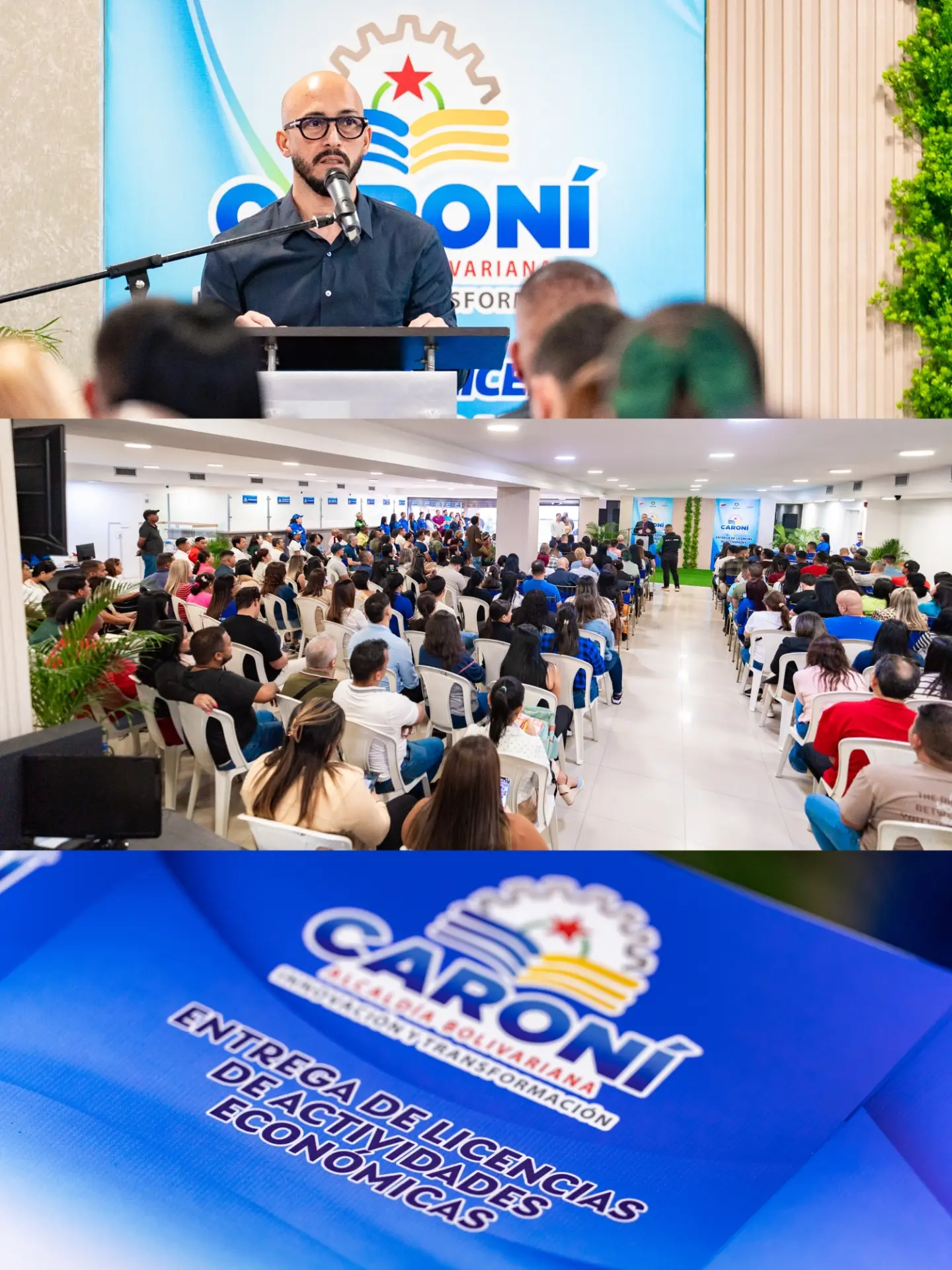 ¡Caroní sigue creciendo y consolidando su desarrollo! 

​Con la entrega de aproximadamente 300 l...
