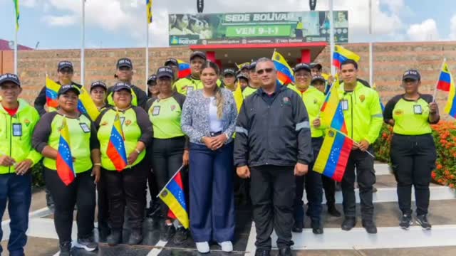 🛑 #31Jul | La Gobernadora del Estado Bolívar, Yulisbeth García, resaltó la labor del VEN 9-1-1...