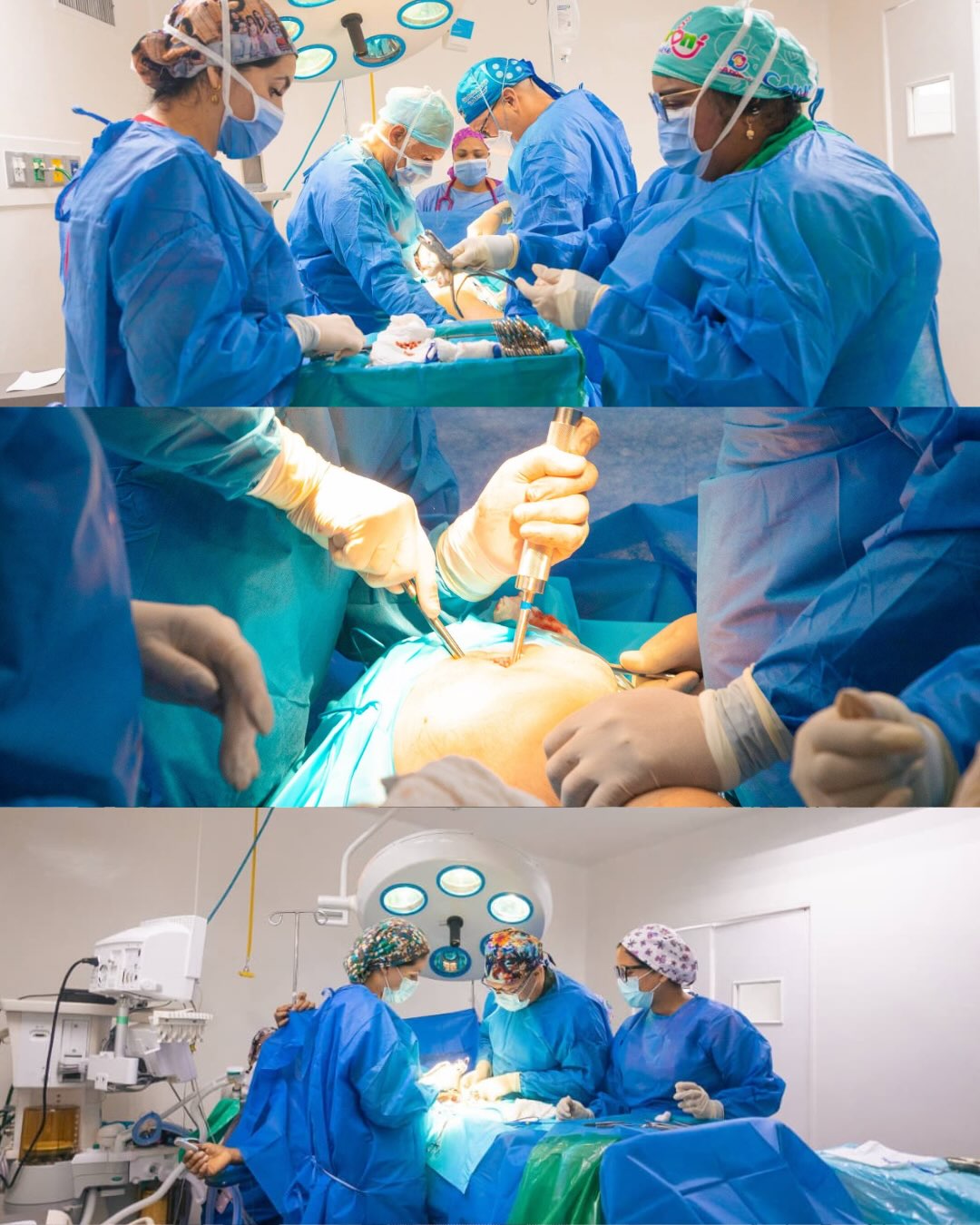 Hoy logramos un gran avance en nuestro centro de salud al realizar con éxito nuestra primera operac...