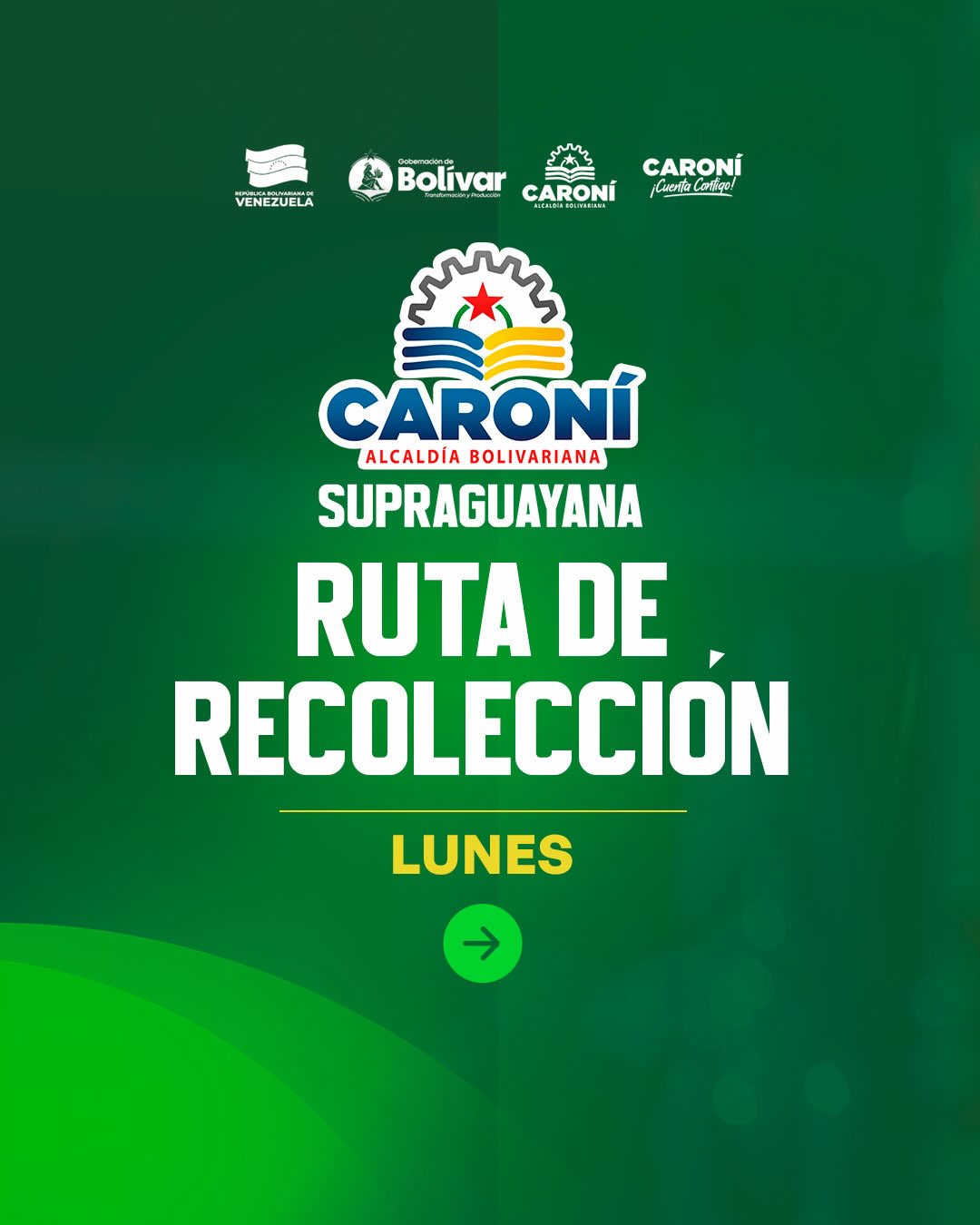 ♻️ RUTA DE RECOLECCIÓN | LUNES 31/08

 Nuestras unidades estarán recorriendo las distintas com...