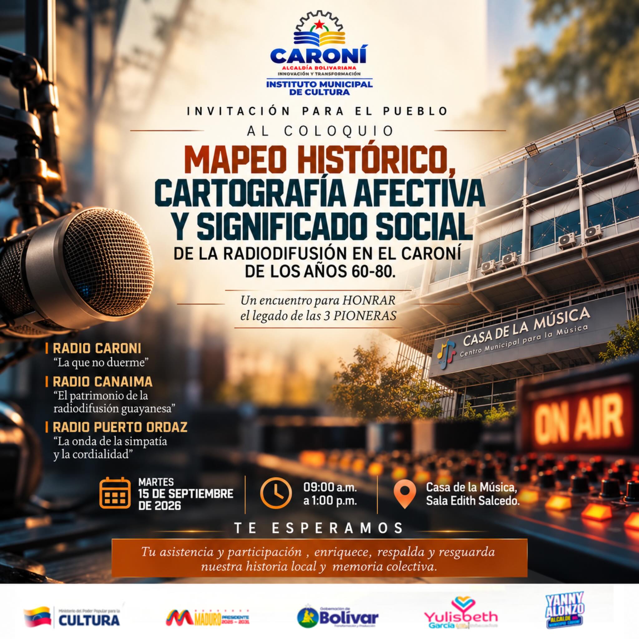 Cultura Caroní invita.